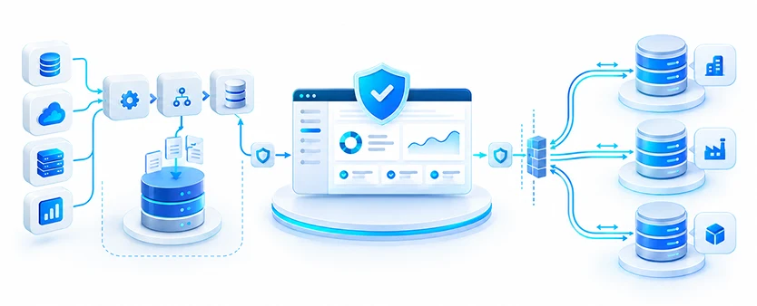 <b class='highlightText'>Australia Baseline:</b> Relies on traditional ETL pipelines, Integration Hub Spokes, and local database ingestion to populate records within the Configuration Management Database (CMDB) and task tables.
