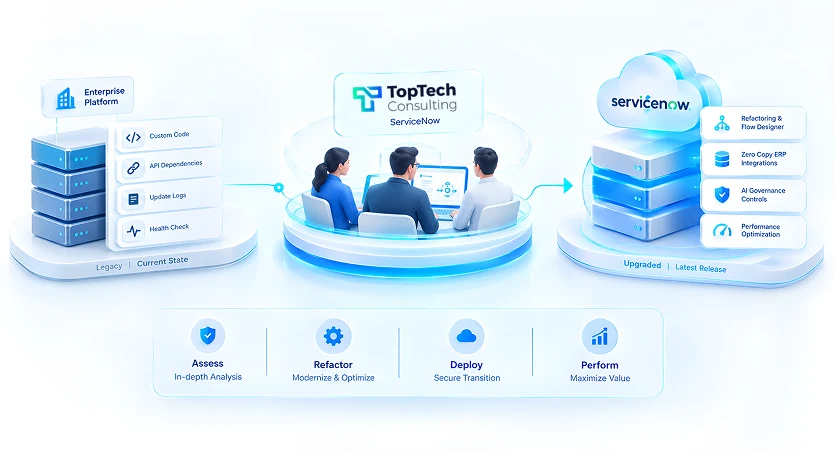 Enterprise Upgrade Services with TopTech